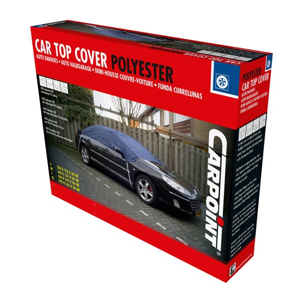 Bilovertræk - Topcover polyester størrelse S