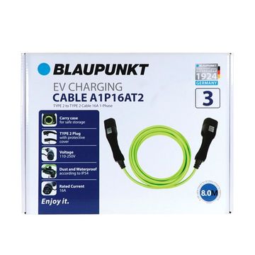 Ladeledning Blaupunkt elbil Typ 2 16A, Fas-3 BLAUPUNKT Blaupunkt
