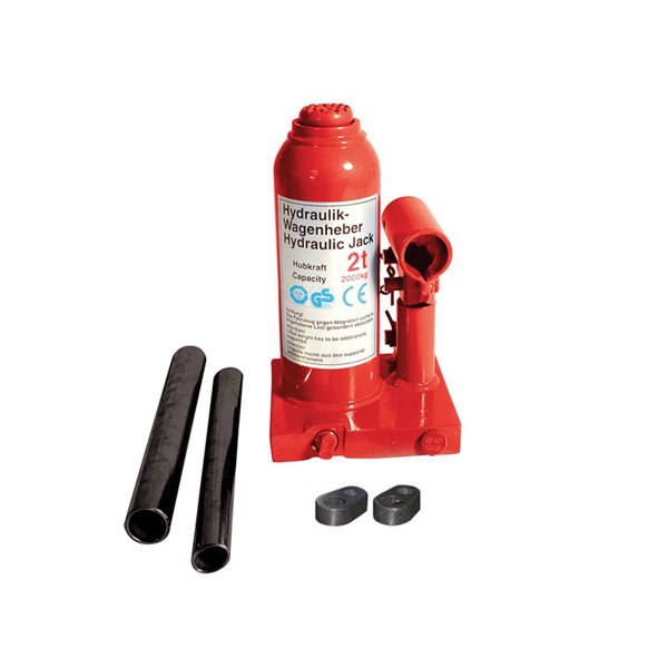 Søjledonkraft - Hydraulisk domkraft, 2 Ton