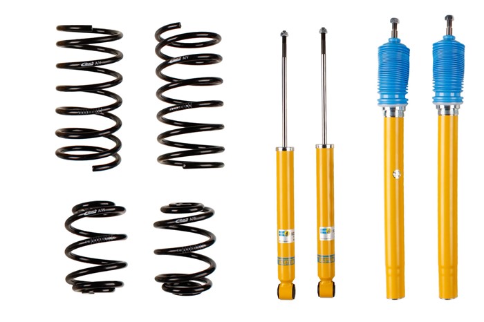 Chassissæt, fjedre/dæmpere Gastryk, Foraksel, Bagaksel BILSTEIN Bilstein