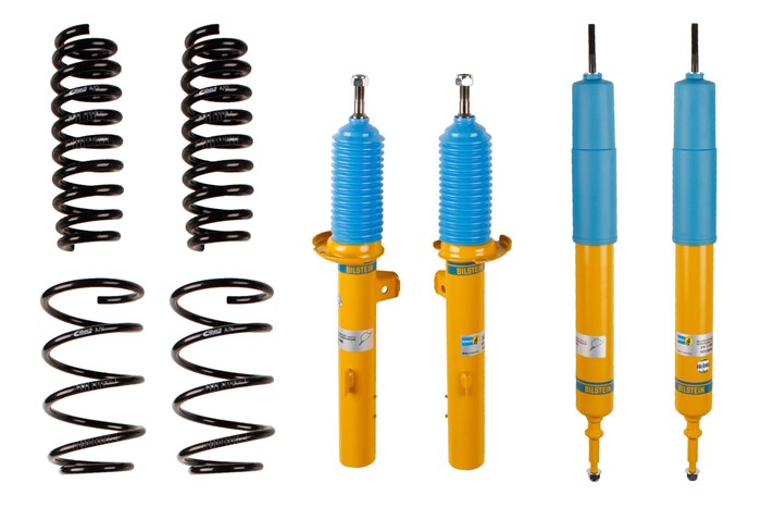 Chassissæt, fjedre/dæmpere Gastryk, Foraksel, Bagaksel BILSTEIN Bilstein