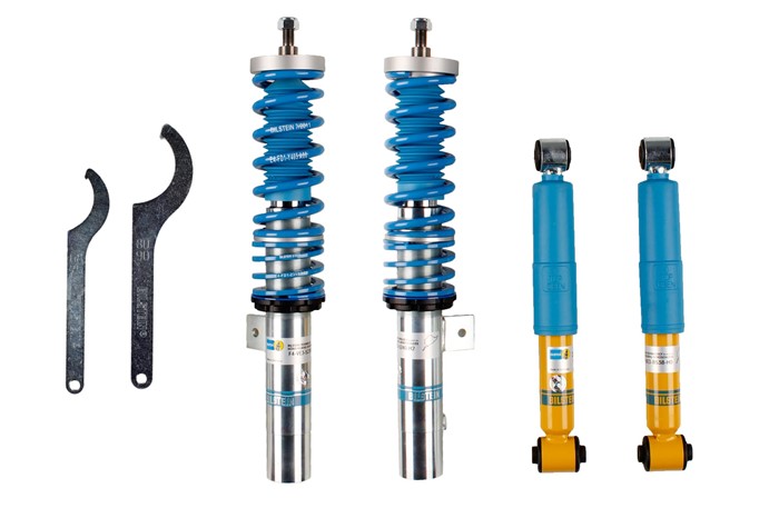 Chassissæt, fjedre/dæmpere Gastryk, Foraksel, Bagaksel BILSTEIN Bilstein
