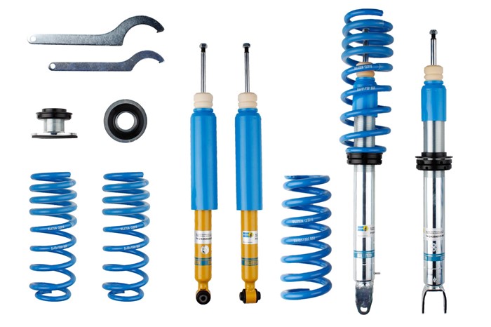 Chassissæt, fjedre/dæmpere Gastryk, Bagaksel, Foraksel BILSTEIN Bilstein