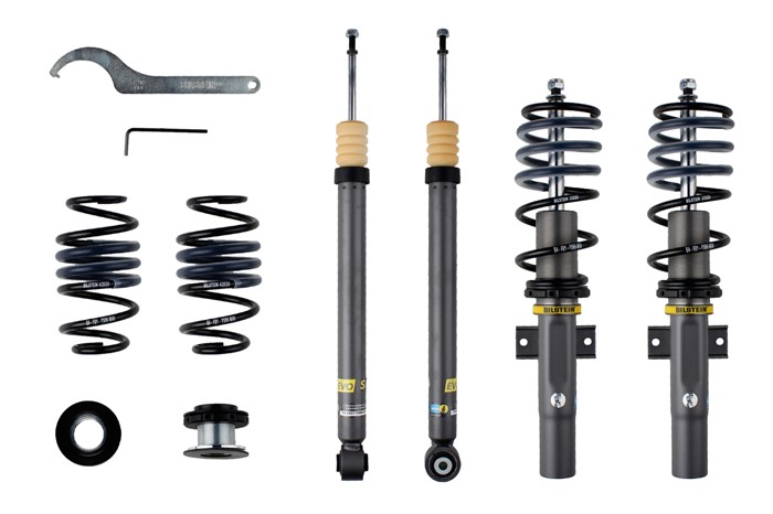 Chassissæt, fjedre/dæmpere Gastryk, Foraksel, Bagaksel BILSTEIN Bilstein