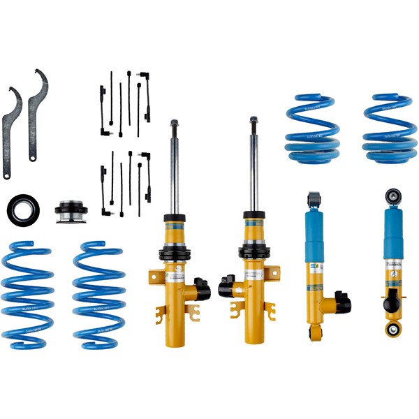 Chassissæt, fjedre/dæmpere Gastryk, Bagaksel, Foraksel BILSTEIN Bilstein
