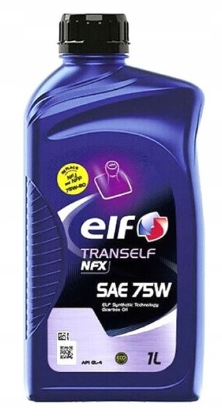 Gearolie - Transmissionsolie Elf Tranself Nfx 75w-80, Bagaksel, F