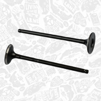 Udstødningsventil, Ved udstødning ET ENGINETEAM ET ENGINETEAM