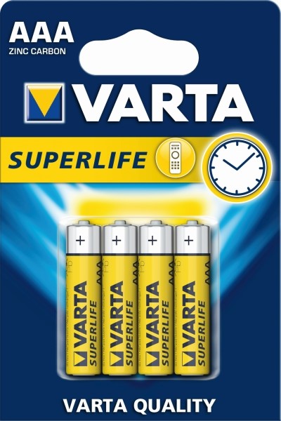 Tørbatteri - Alkalisk batteri AAA VARTA