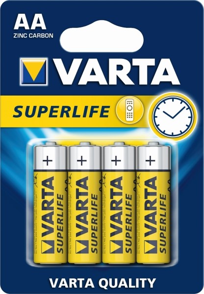 Tørbatteri - Alkaliske batteri Aa VARTA