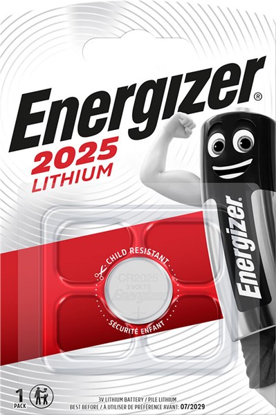 Cr2025 Lithium-batteri (li)