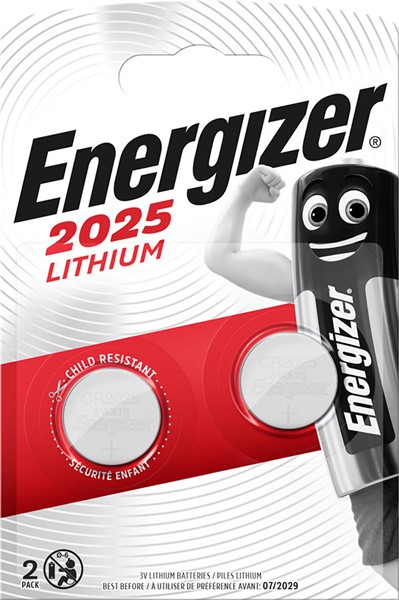 Cr2025 Lithium-batteri (li)