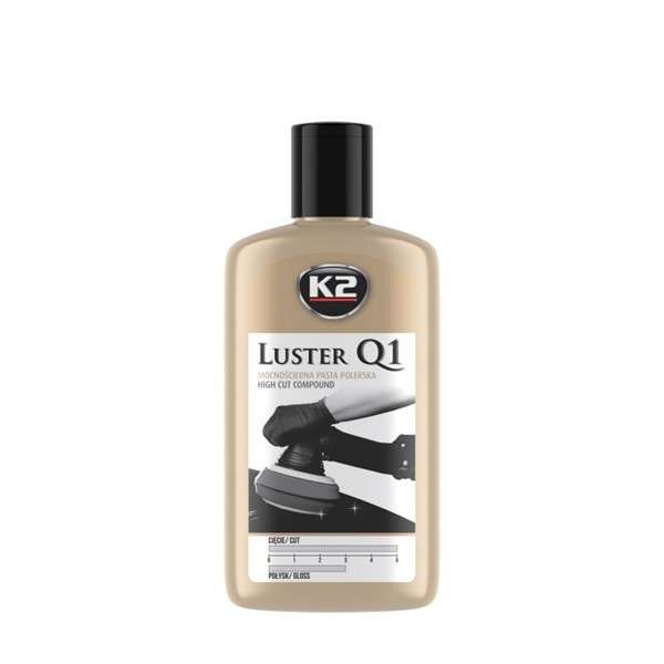 Luster Q1 White Heavy cut compound polermiddel 250g K2 K2