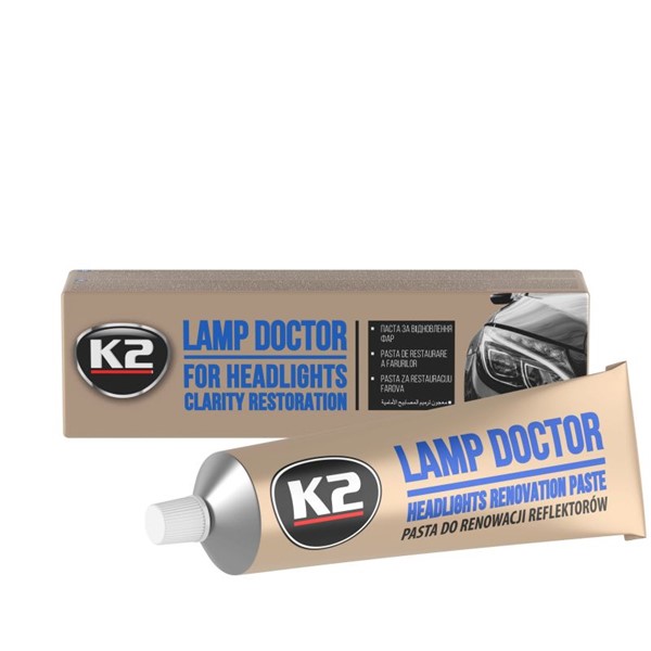 Lamp Doctor forlygte-renoveringspasta 60g K2 K2