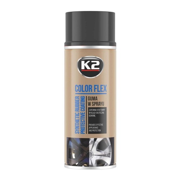 Color Flex Mat sort gummispraymaling K2 K2