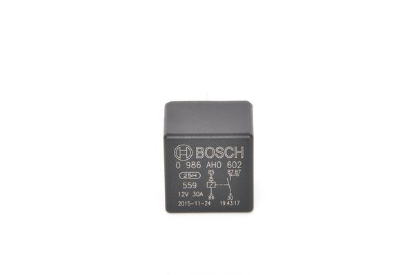 Relæ, arbejdsstrøm 12V BOSCH BOSCH