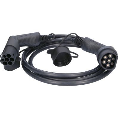 Ladeledning, elbil - Ladekabel Type 2 16A 3M 11 Kw 400V KS TOOLS KS TOOLS