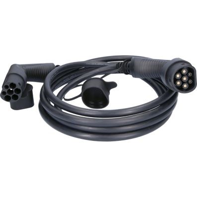 Ladeledning, elbil - Ladekabel Type 2 32A 5M 22 Kw 400V KS TOOLS KS TOOLS