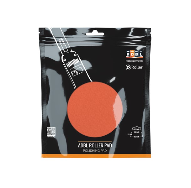 Roller Cut Da 125mm Orange Hard Velcro Poleringssvamp Adbl ADBL ADBL
