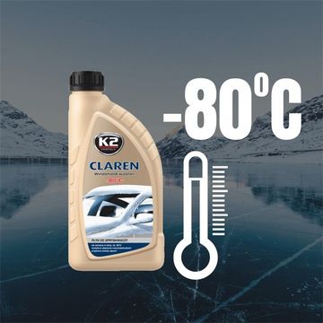Frostvæske K2 Claren -80c (koncentreret) K2