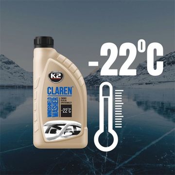 Frostvæske K2 Claren -22c (færdigblandet) K2