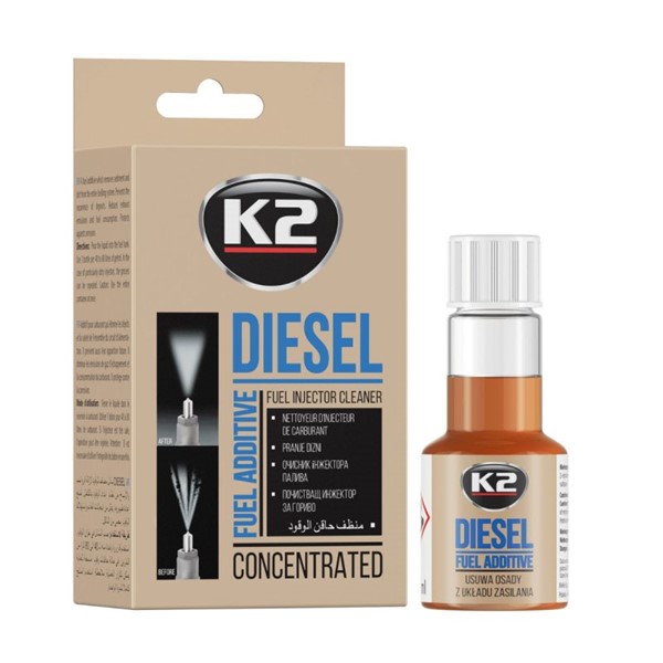 Dieselmotor-rens 50ml K2 K2