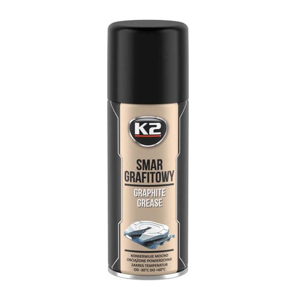 Graphite Grease spray Grafitfedt 400ml K2 K2