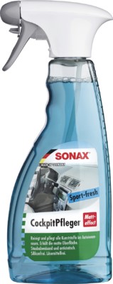 Plastplejemiddel Sonax Cockpit spray matt effect sport-fresh