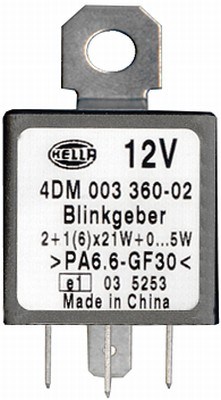 Blinkrelæ 12V HELLA HELLA