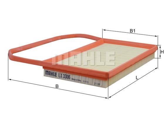 Luftfilter MAHLE MAHLE
