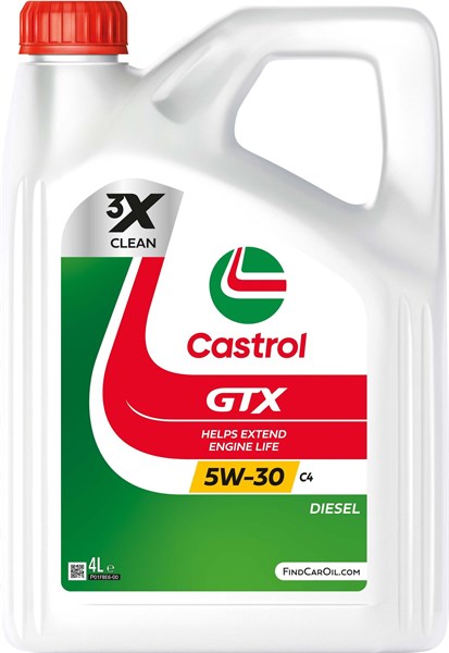Motorolie Castrol GTX 5W-30 C4 4L<<<SPLIT>>> CASTROL