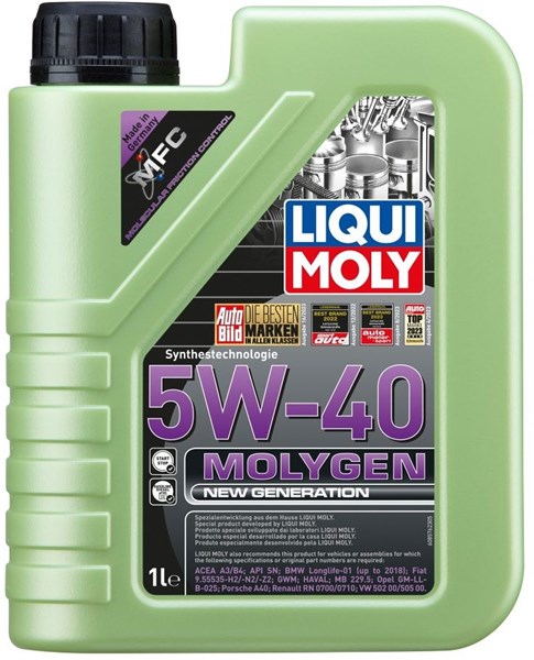Molygen New Generation 5W-40 LIQUI MOLY