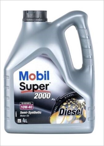 MOBIL SUPER 2000 X1 DIESEL 10W-40 MOBIL