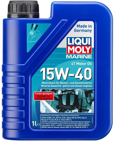 Marine 4T Motor Oil 15W-40 LIQUI MOLY LIQUI MOLY