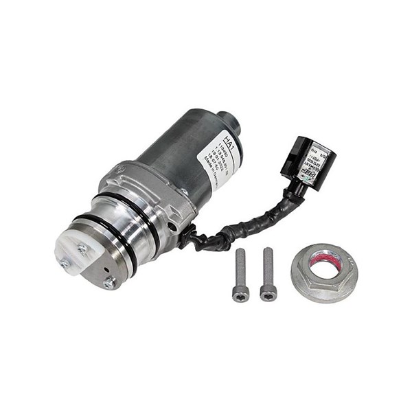 Pumpe, lamelkobling (firhjulstræk), Bagaksel