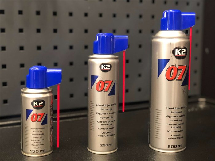 07 Multispray 150ml K2 K2