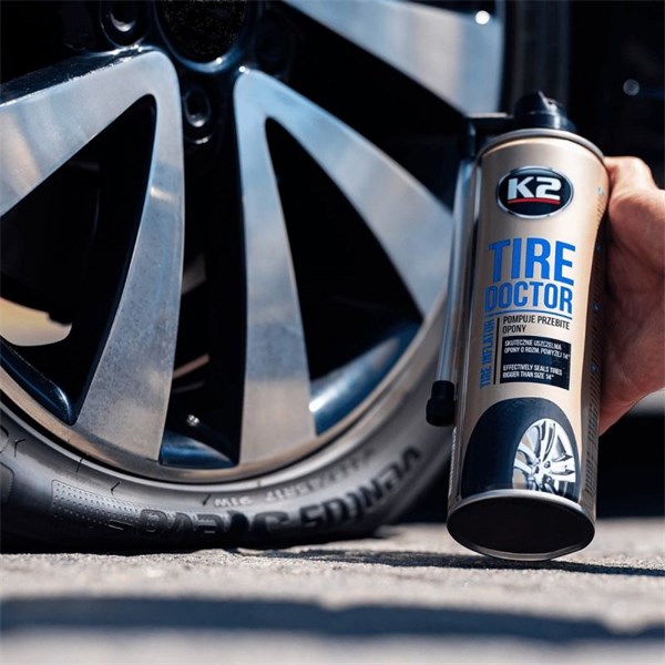 Dækreparationsspray - Punkteringsspray K2 Tire Doctor 535ml K2