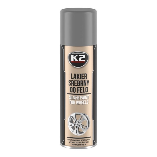 Fælglak spray sølv 500ml K2 K2
