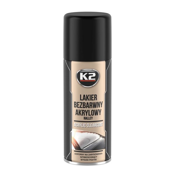 Rally Spraymaling klarlak 400ml K2 K2