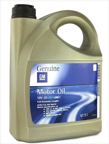 Motorolie Opel-gm Dexos2 5w-30, 5l Original