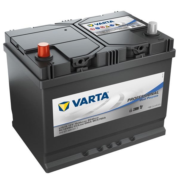 Startbatteri Varta Professional 12v 75ah 600a VARTA