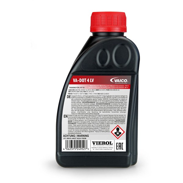 Bremsevæske DOT 4 LV 500ml