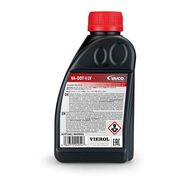 Bremsevæske DOT 4 LV 500ml