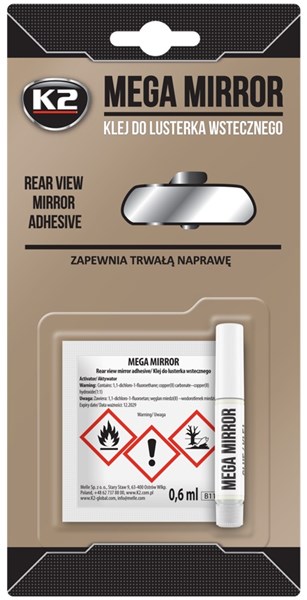 Lim sæt, bakspejl 0,6ml K2 K2