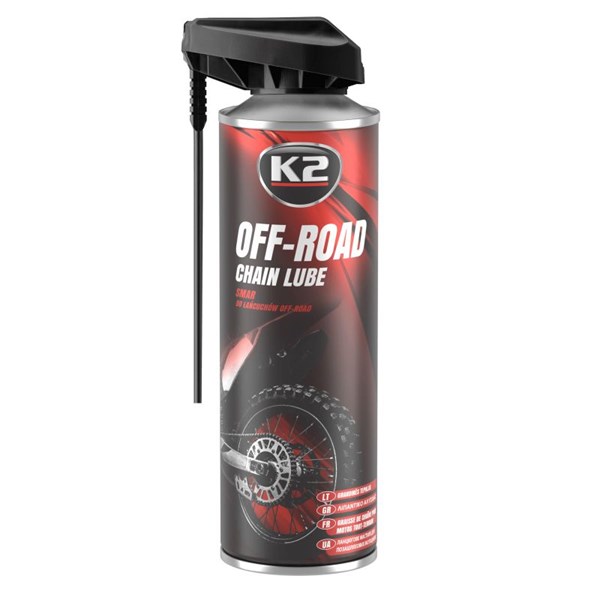 Kædespray K2 Off-road Chain Lube 500ml K2