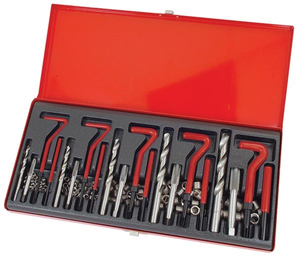 Gevindværktøjssæt 131 stk M5,6,8,10,12 – Gevindskærer-sæt