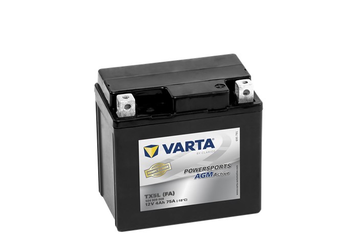 Startbatteri - MC Batteri AGM VARTA TX5L (FA) 12V 4Ah 75A VARTA