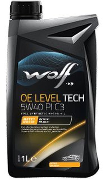 WOLF OE LEVEL TECH  5W40 PI C3 WOLF WOLF