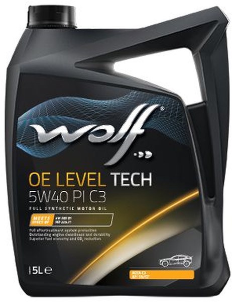 WOLF OE LEVEL TECH  5W40 PI C3 WOLF WOLF