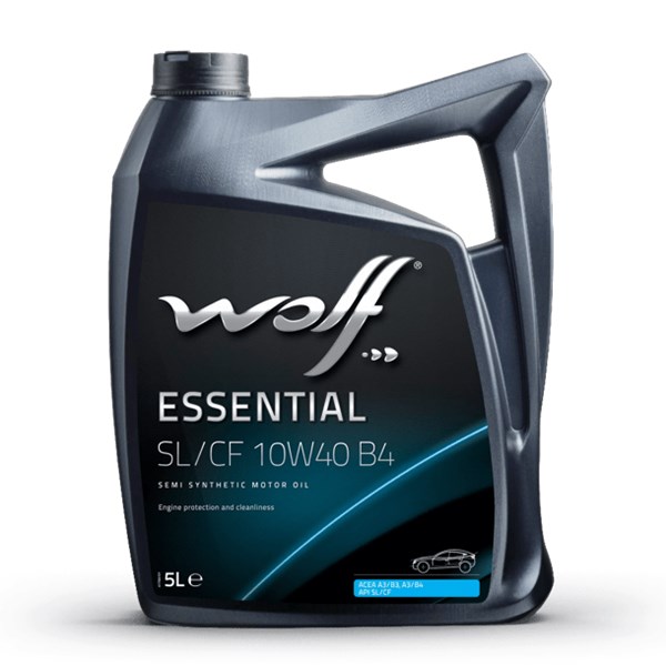 Motorolie Wolf Essential Sl/cf 10w40 A3/b3 A3/b4, 5l WOLF