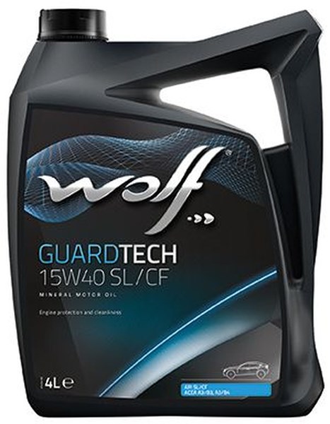 WOLF GUARDTECH 15W40 SL/CF WOLF WOLF